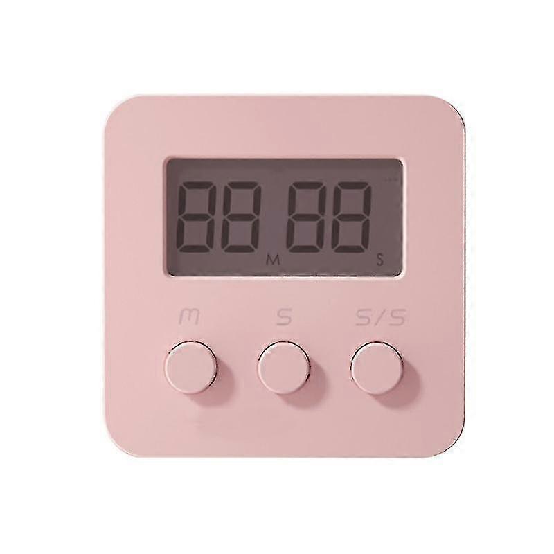 Minimalist Square Digital Kitchen Timer Countdown Time Management Alarm Clock