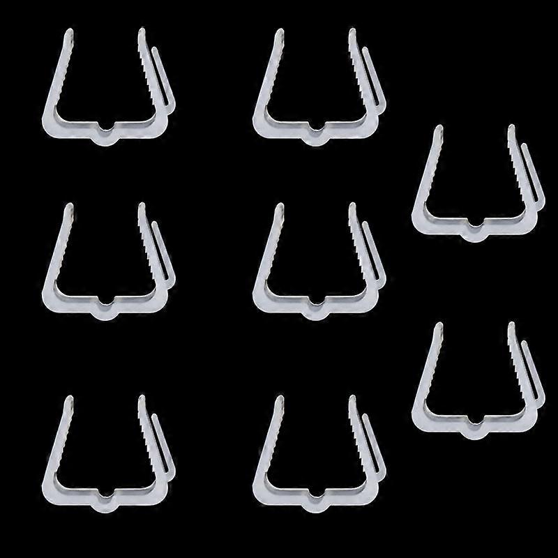 20 Pack Gutter Hooks for String Lights, Gutter Mounting Hooks, Outdoor Light Clips for Fences, Fascia, Eaves, Christmas Decoration