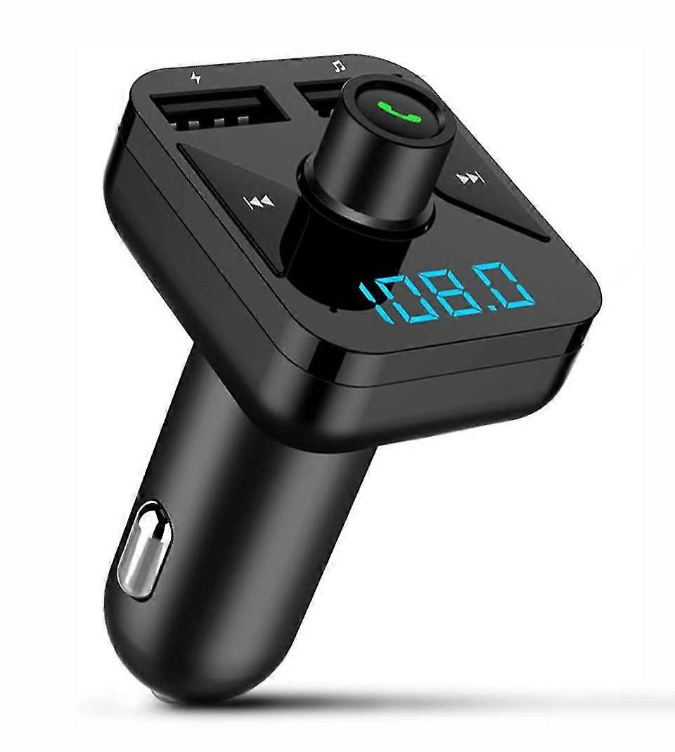 Fm Transmitter Wireless Bluetooth Adapter With Hands-free Kit