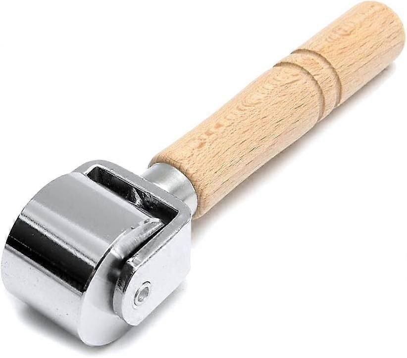 WJTG  Leather DIY Wheel Press Edging Roller Leather Roller Tool Leather Glue Laminating Roller Flat IronJ