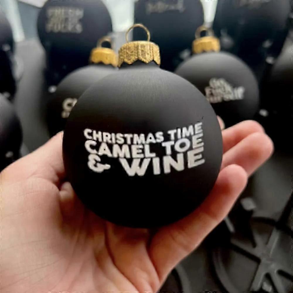 Sweary Bauble Bundle - 12 Pack, 2024 Fun Christmas Ornament Xmas Ball-Ornaments