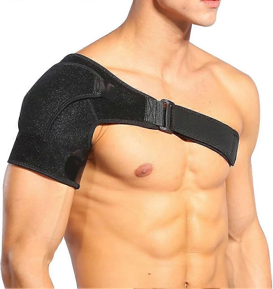 Shoulder Support Shoulder Brace Adjustable Neoprene Strap for Rotator Cuff Shoulder Injury Joint Recovery Fits for Men and Women Left and Right Should