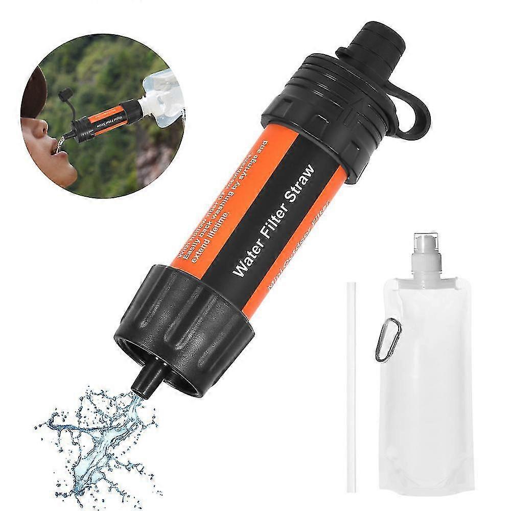 Mini Water Filtration System Portable Survival  Straw