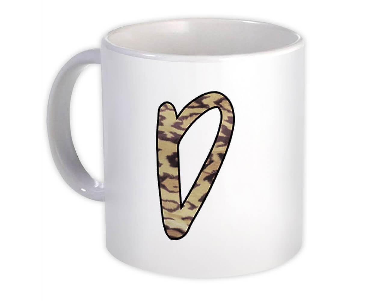 Mug cadeau: Monogram Lettre D Initiale