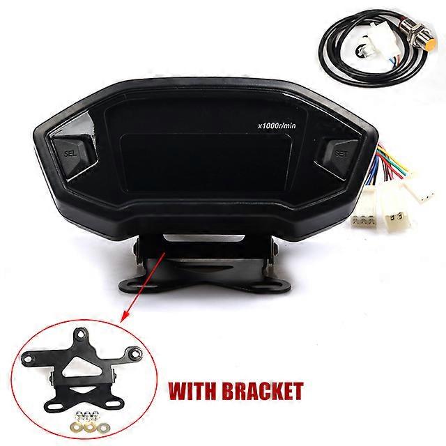 LCD Digital Odometer Motorcycle Speedometer Tachometer Instrument Fuel Gauge Dashboard Meter For Honda Grom 125 MSX125 MSX 125