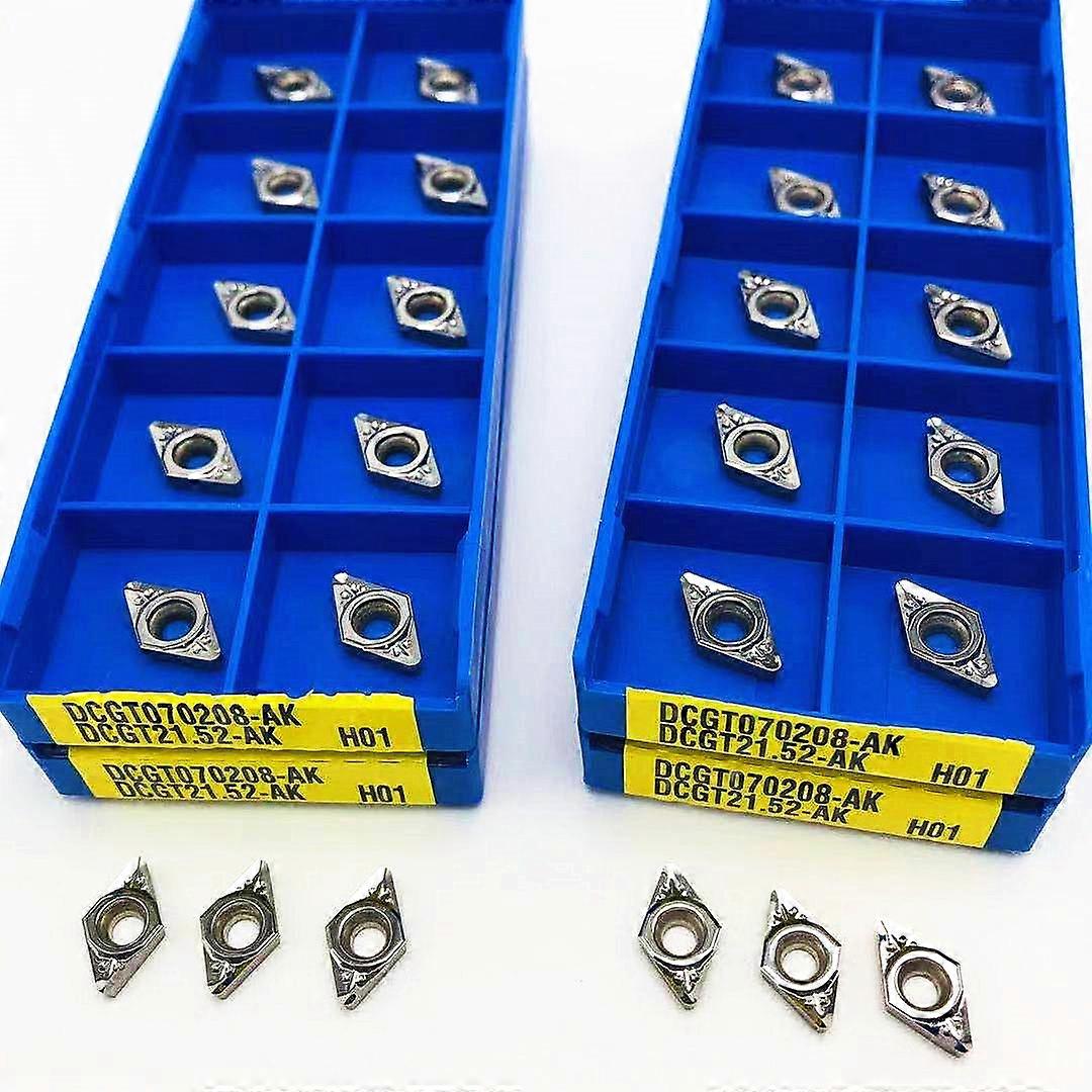 Turning tool DCGT070208 -AK H01 external aluminum alloy CNC lathe tool aluminum cutting tool aluminum copper tool