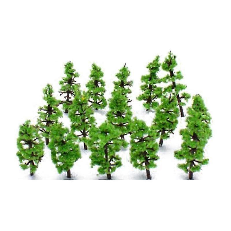 Plast Grönt Landskap Tree-c