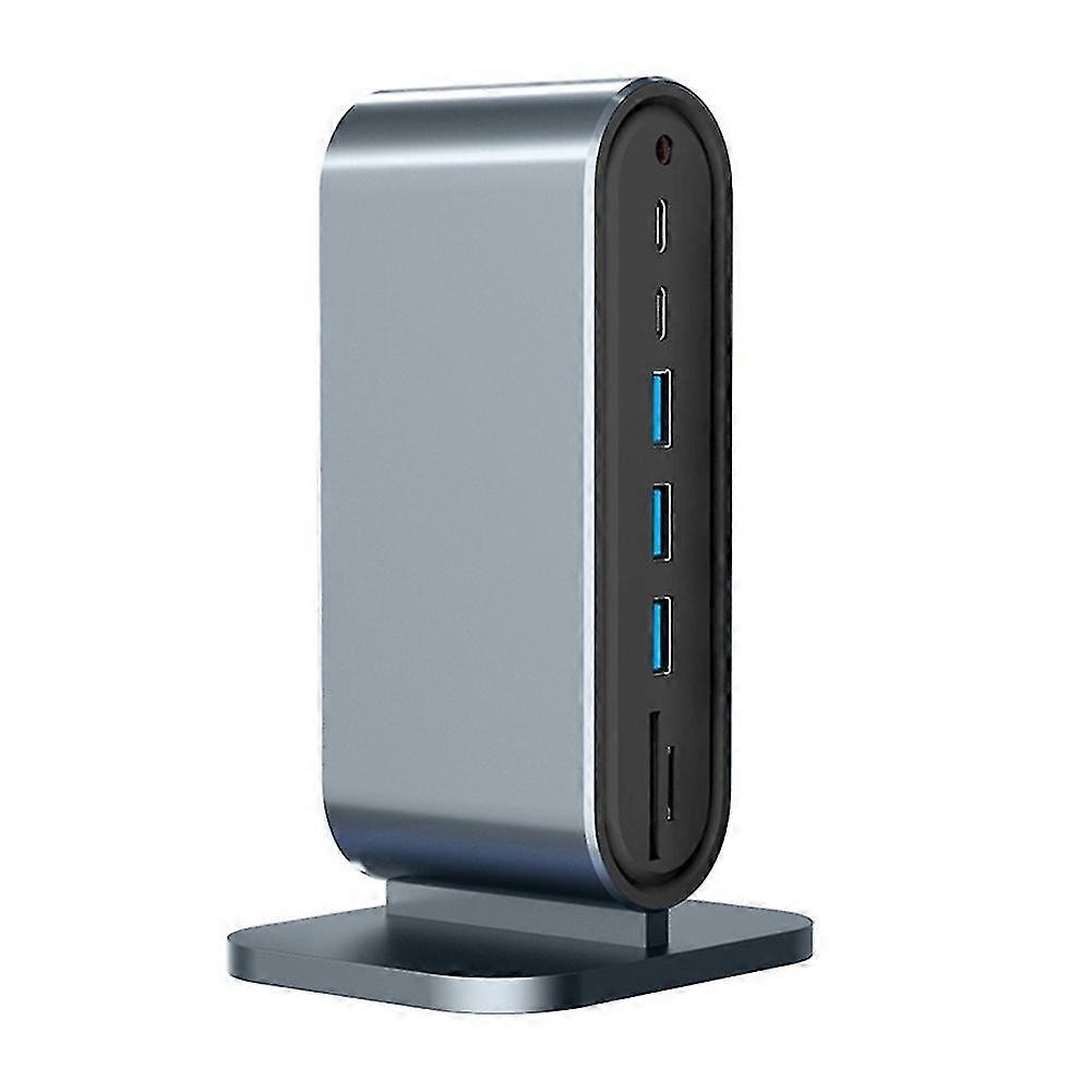 Type C Hub Usb 3.0 Dock Station Usb C To 4k Hd Rj45 Pd100w Tfsd Card Reader Multi-ports Hub Dockin