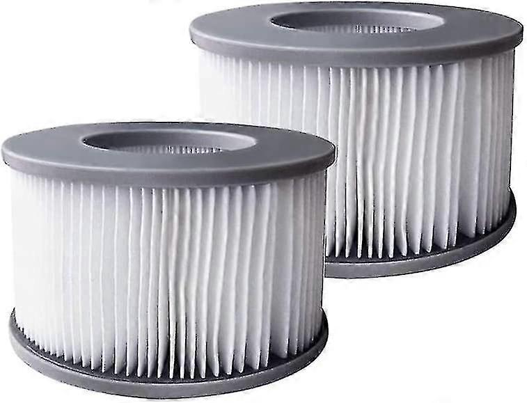 2pcs Hot Tub Filters For Mspa Inflatable Pools, Filter Cartridge Pump Upgraded Version For Mspa All Current Spas