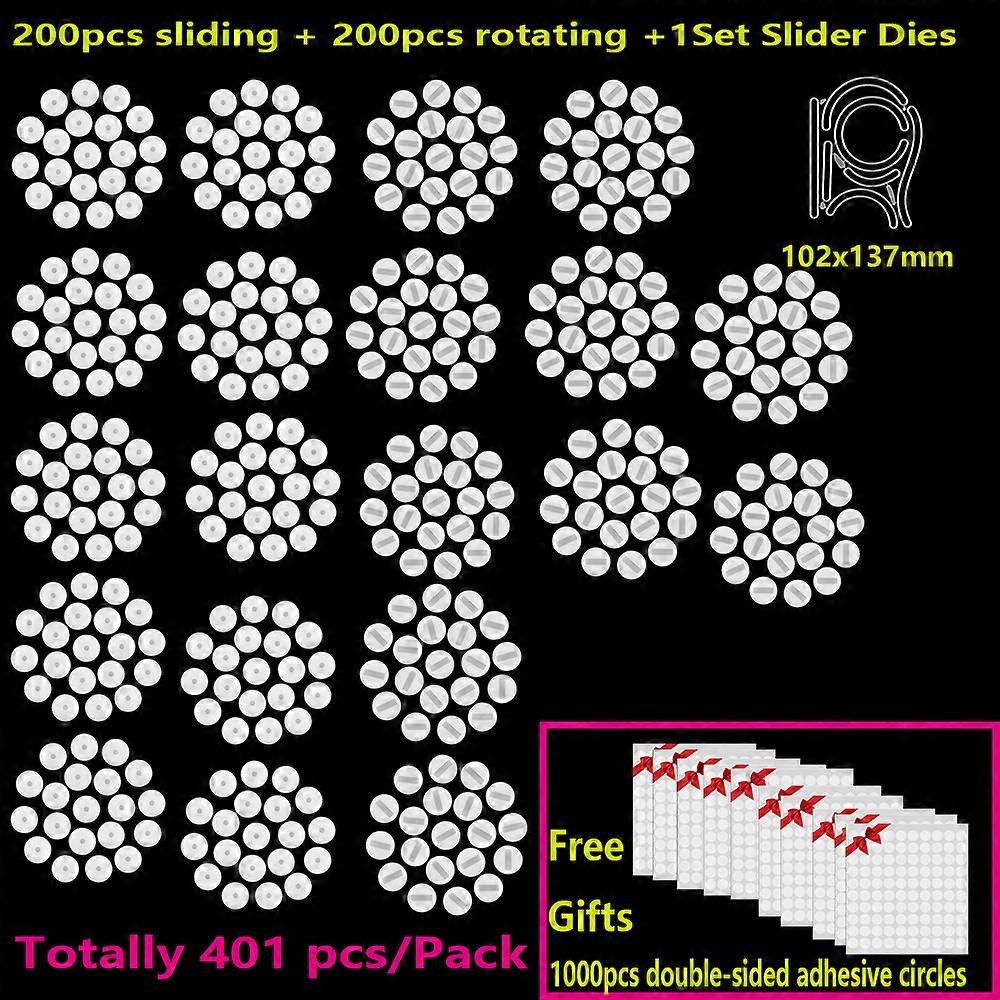 82-441pcs/set Gliders for Slider Cards Sliding And Rotating Gliders With Slider Dies For Interactive Cards Making Bundle Deals