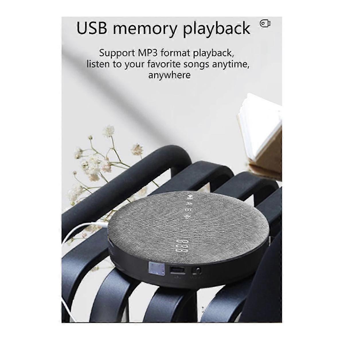 Multifunctional CD Player DVD/VCD Video Wireless Bluetooth USB Reading Player Built-in Speaker Rech