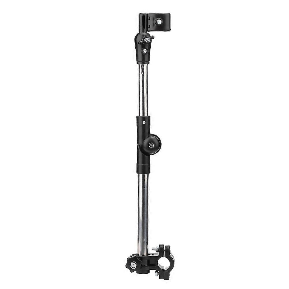 New Wheelchair Stroller Bicycle Umbrella Attachment Handle Bar Holder Clamp Supporter Connector