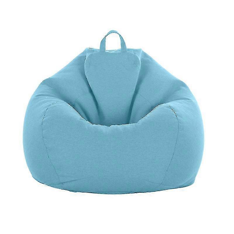 No Filling Bean Bag Washable Lazy Sofa Cloth Beanbag Chair Cover-5sizes