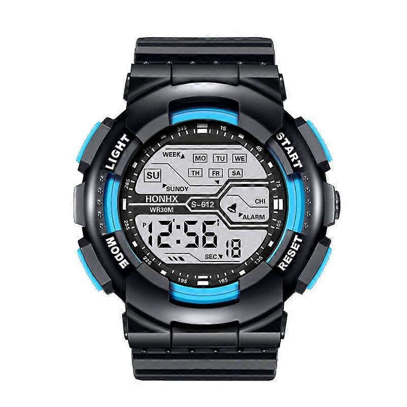 Honhx Led Digital Watch A Variety Of Styles Of Cool Sports Electronic Watches With 4 Buttons Life Waterproof Watch