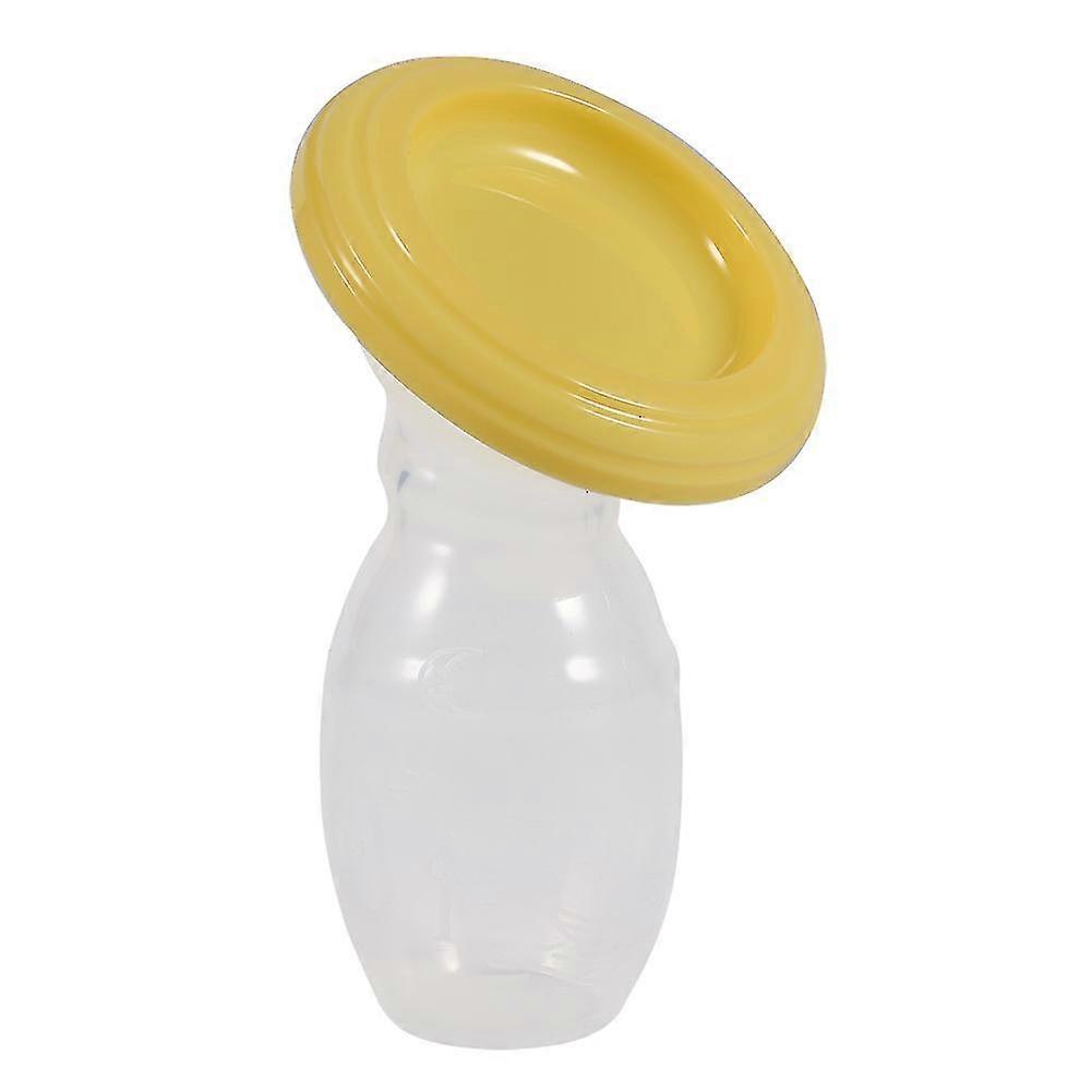 Manual Breast Pump with Strong Suction for Breastfeeding and Baby Nursing - 100ml Capacity, Soft Silicone, Practical and Convenient Use
