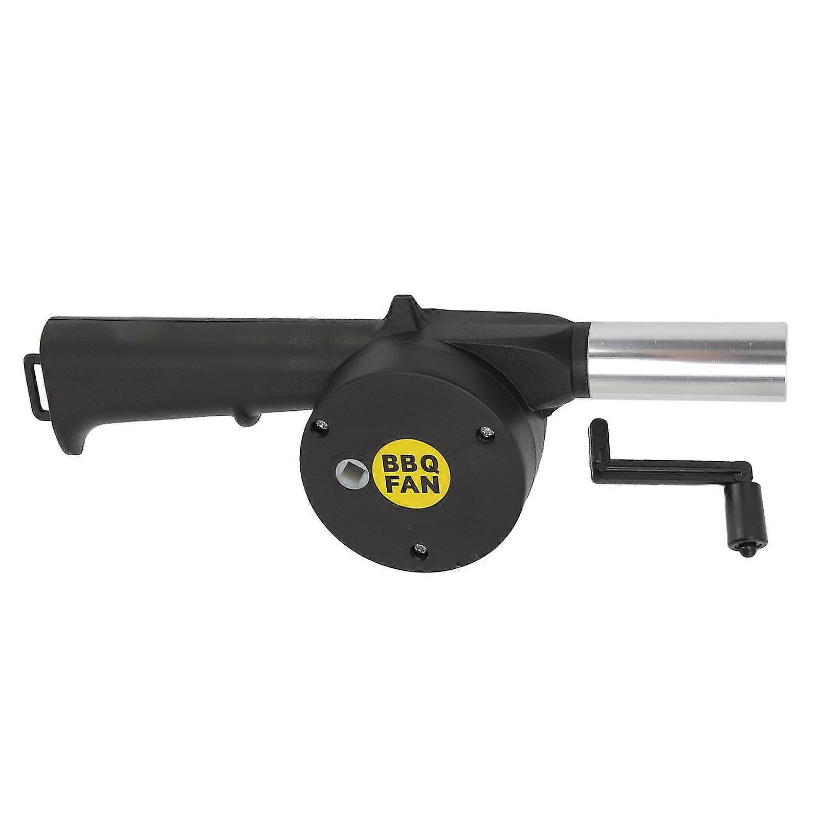 High-Temperature Portable BBQ Fan with Air Blower, Compact Durable, for Camping and Affordable Home Use