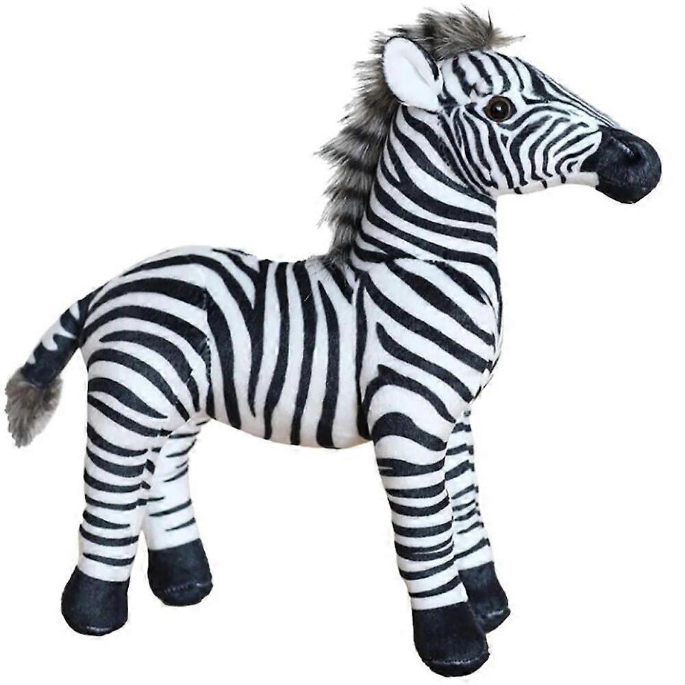 Simulate Zebra Horse Stuffed Plush Toy