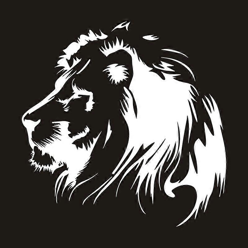 Aliauto Personality Car Sticker Meditation Lion Automobiles Motorcycles Accessories Vinyl Decal for Peugeot Skoda,17cm*16.5cm