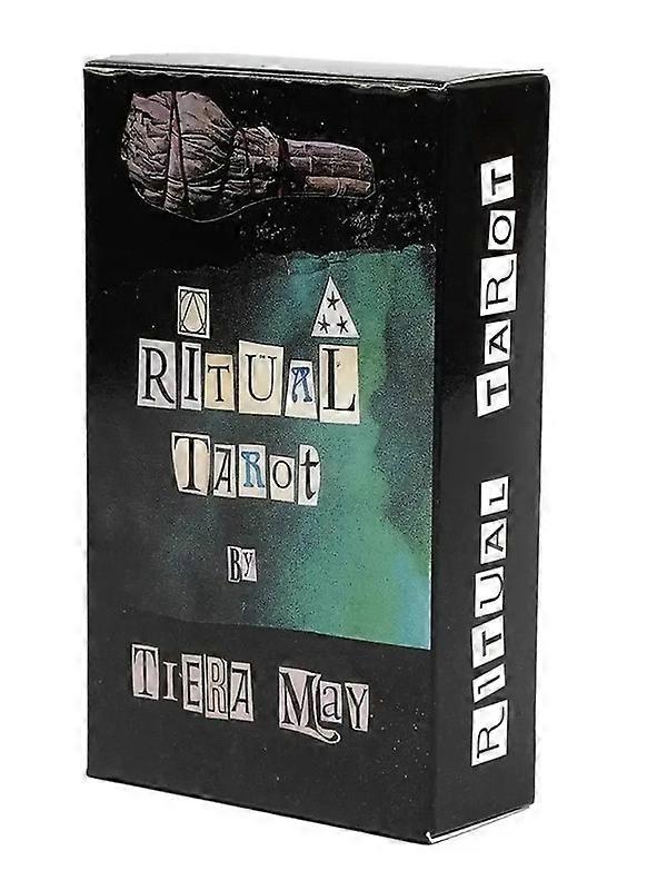 Newest Ritual Tarot 78 Cards Intuitive Ancient Renaissance Art Antique Tarot Jungian Collage Style Tarot Deck NAMELESS by Tier