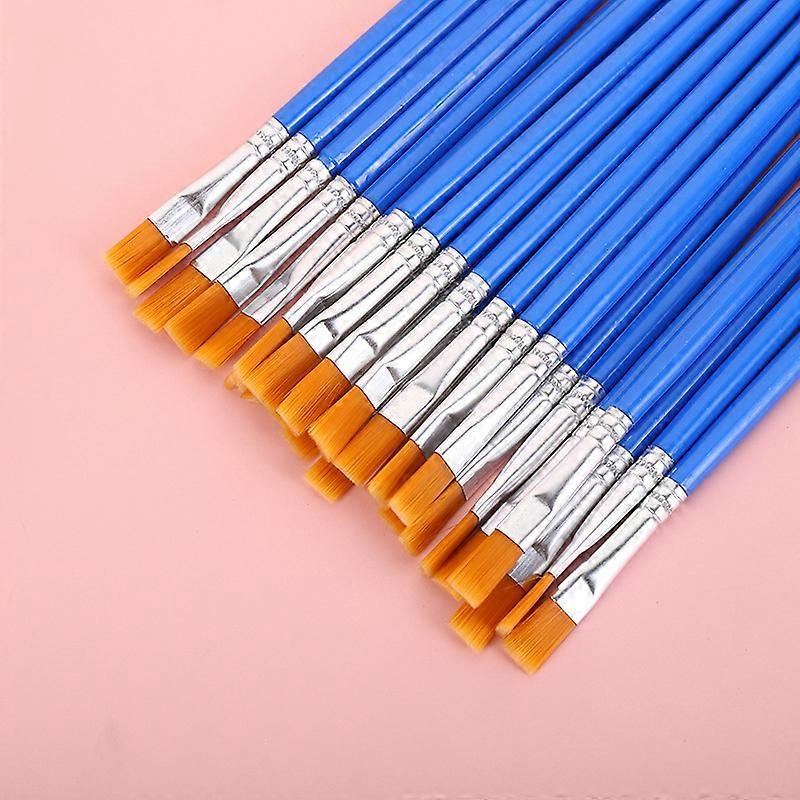200 Flat Brushes (Blue)