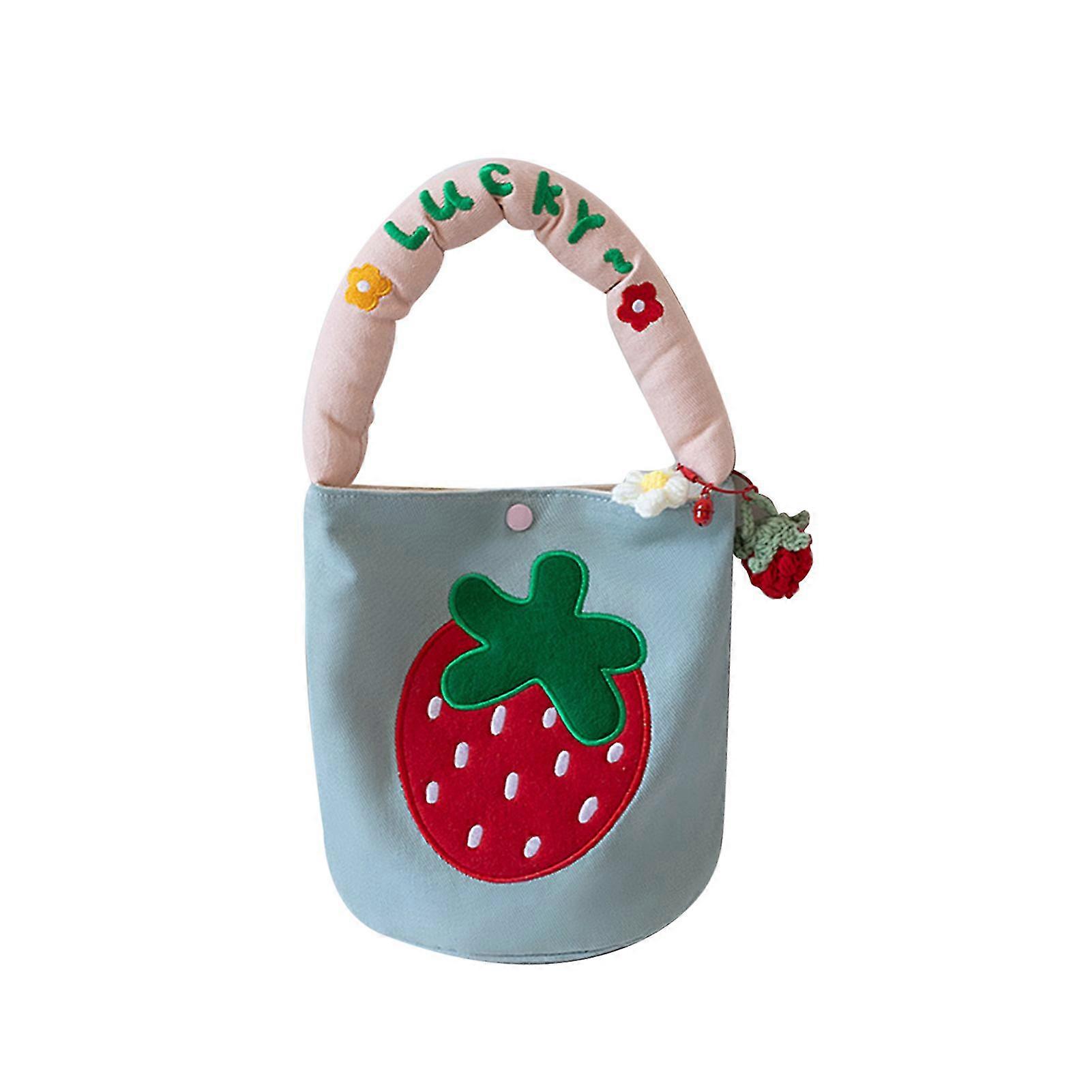 Handbag Canvas Bag Bucket Bag Cute Shape Spacious Spacious Shoulder Bag