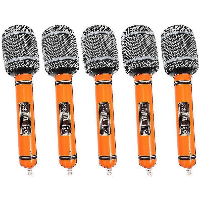 5pcs Inflatable Microphone