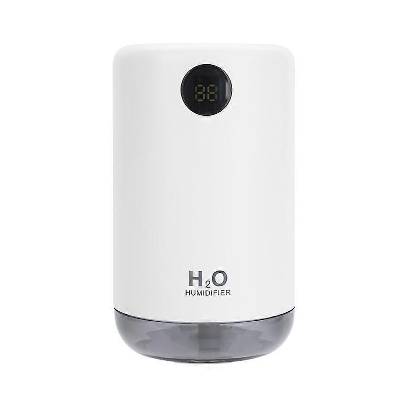 500ML Battery Powered Portable Cool Mist Humidifier, USB Desktop Car Humidifier with Adjustable Mist Mode, LED Night Lights, Auto Shut-Off