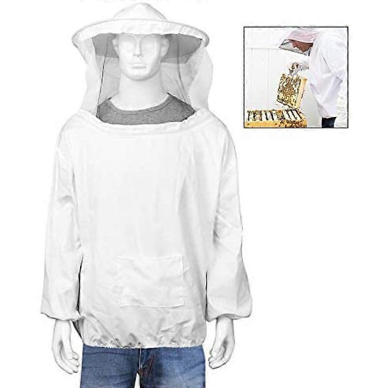 Beekeeper Protective Suit Beekeeper Jacket with Hat, Professional Beekeeper Bee Protection