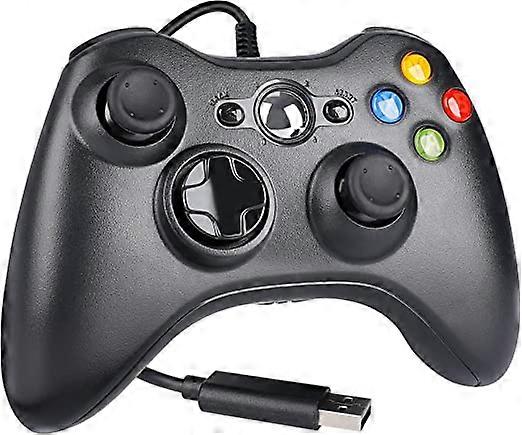 Wired Controller for Xbox 360, Wired Game Controller Gamepad Joystick