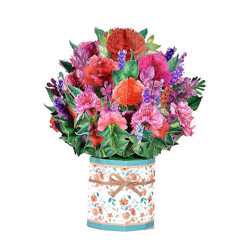 3D Bouquet Card Mothers day gifts