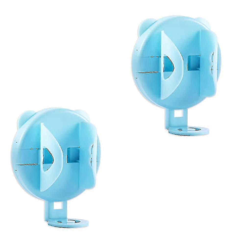 2pcs Electric Toothbrush Gravity Support for Bathroom Adhesive Walls