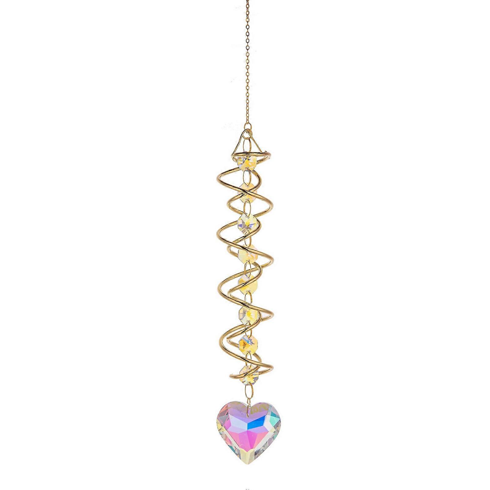 Sun Catcher Pendant Hanging Ornament Reflective Stunning Visual Effect Faux Crystal Suncatcher Window Decoration Jikaixiang