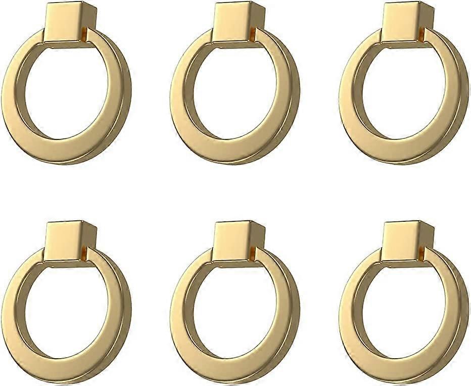 6 Pcs Zinc Alloy Cabinet Door Drawer Knobs Cupboard Closet Door knobs Pull knobs