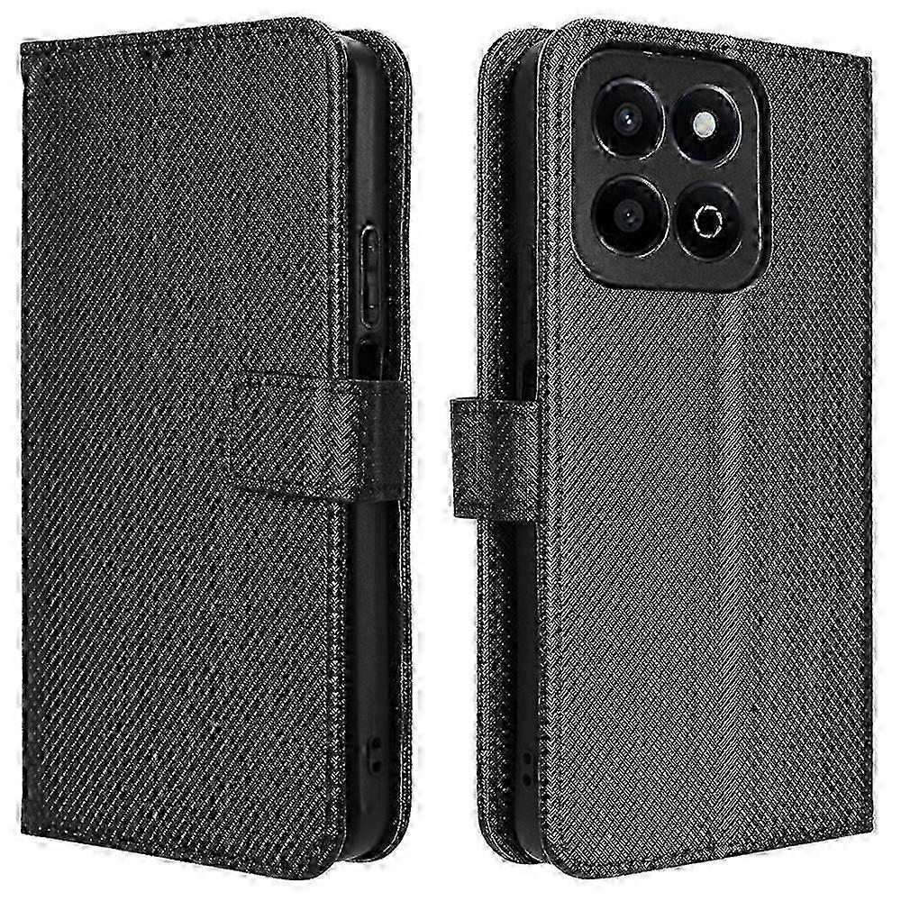 ل Honor 200 Smart 5G / Play 60 Plus 5g Case Diamond Texture Pu غطاء هاتف جلدي