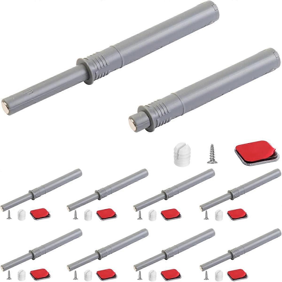 Push to Open Cabinet Hardware 10Pack Push Latch & Lock for Hidden Door Touch Latches and Catch Push