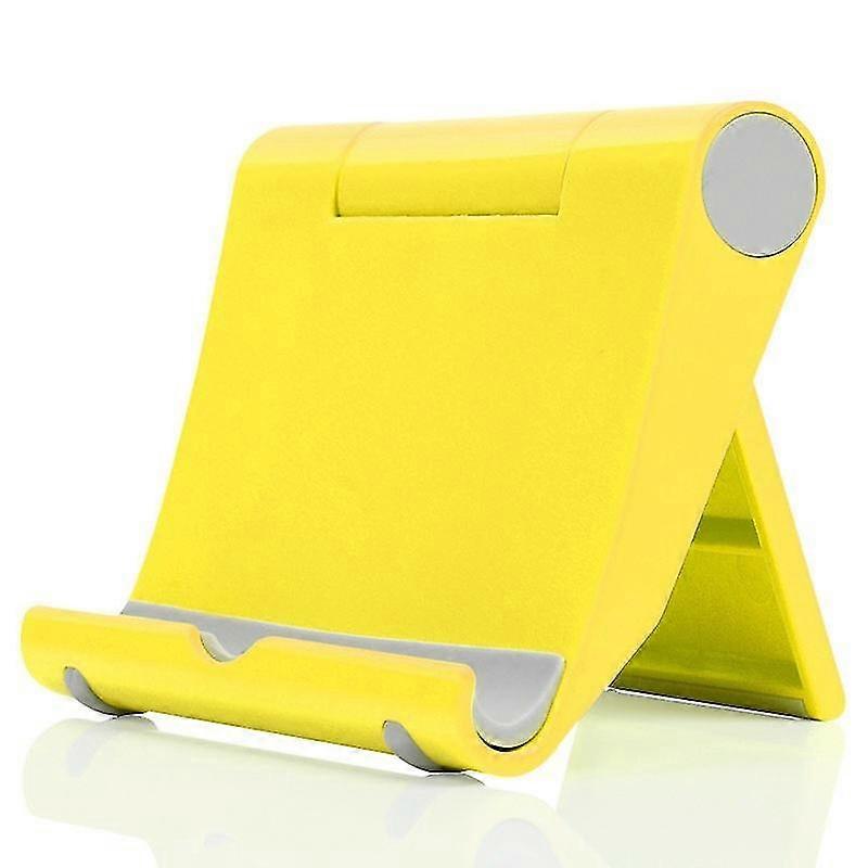 Portable Folding Desktop Mobile Ph H D Bracket1pcs-yellow