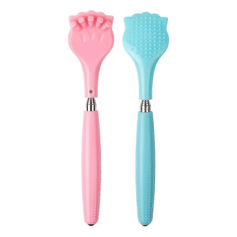 2pcs Portable Extendable Telescopic Metal Back Scratchers cat Claw