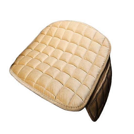 Seat Cushion Memory Sponge Car Seat Cushion with Storage Pouch Universal Breathable Relieves Sedentary Pain Fatigue Driving Home Office Use