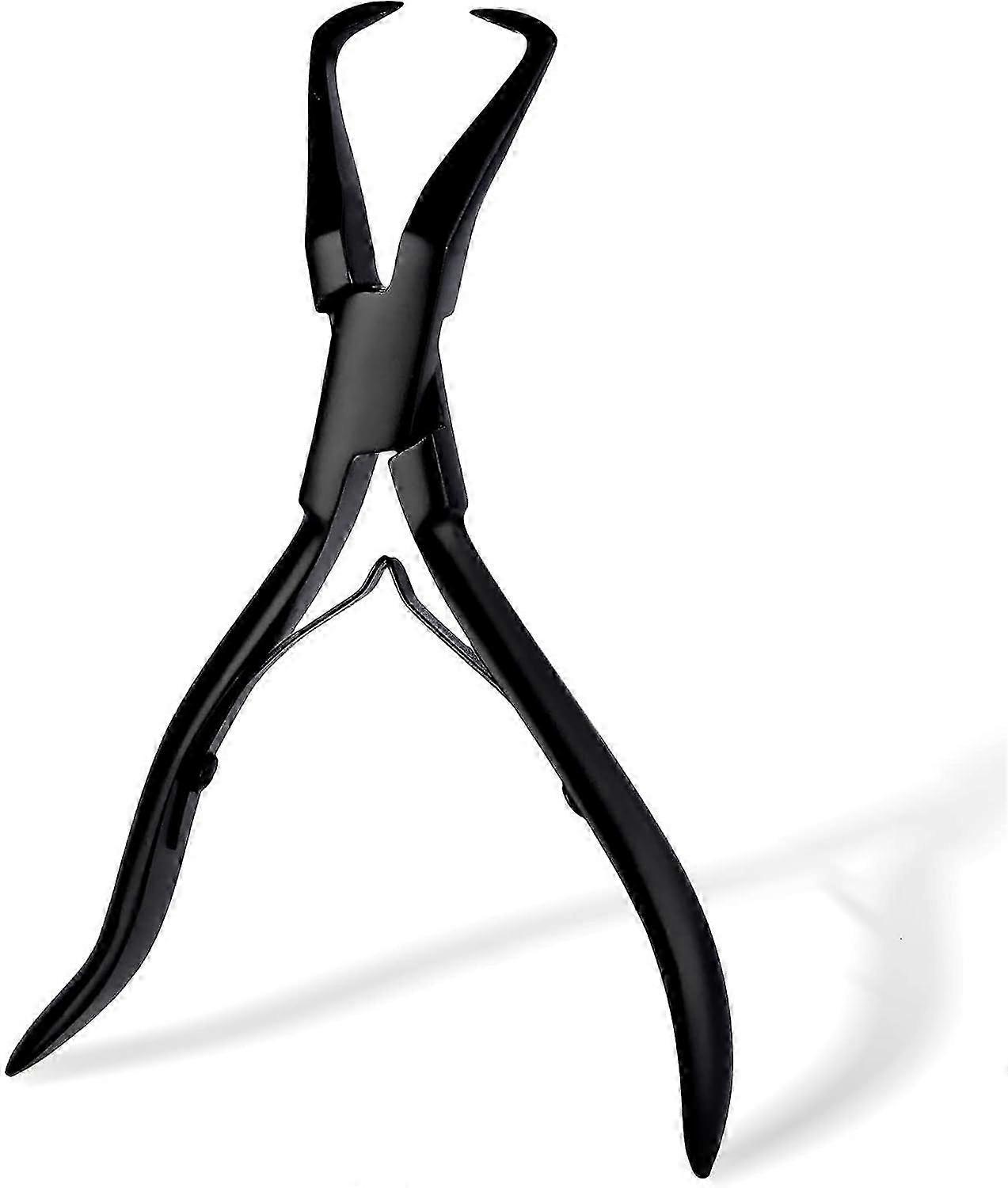 Hårforlængelsestænger til Micro link, Micro Ring, Feather Extension, Perleåbner og fjernelse, Sort