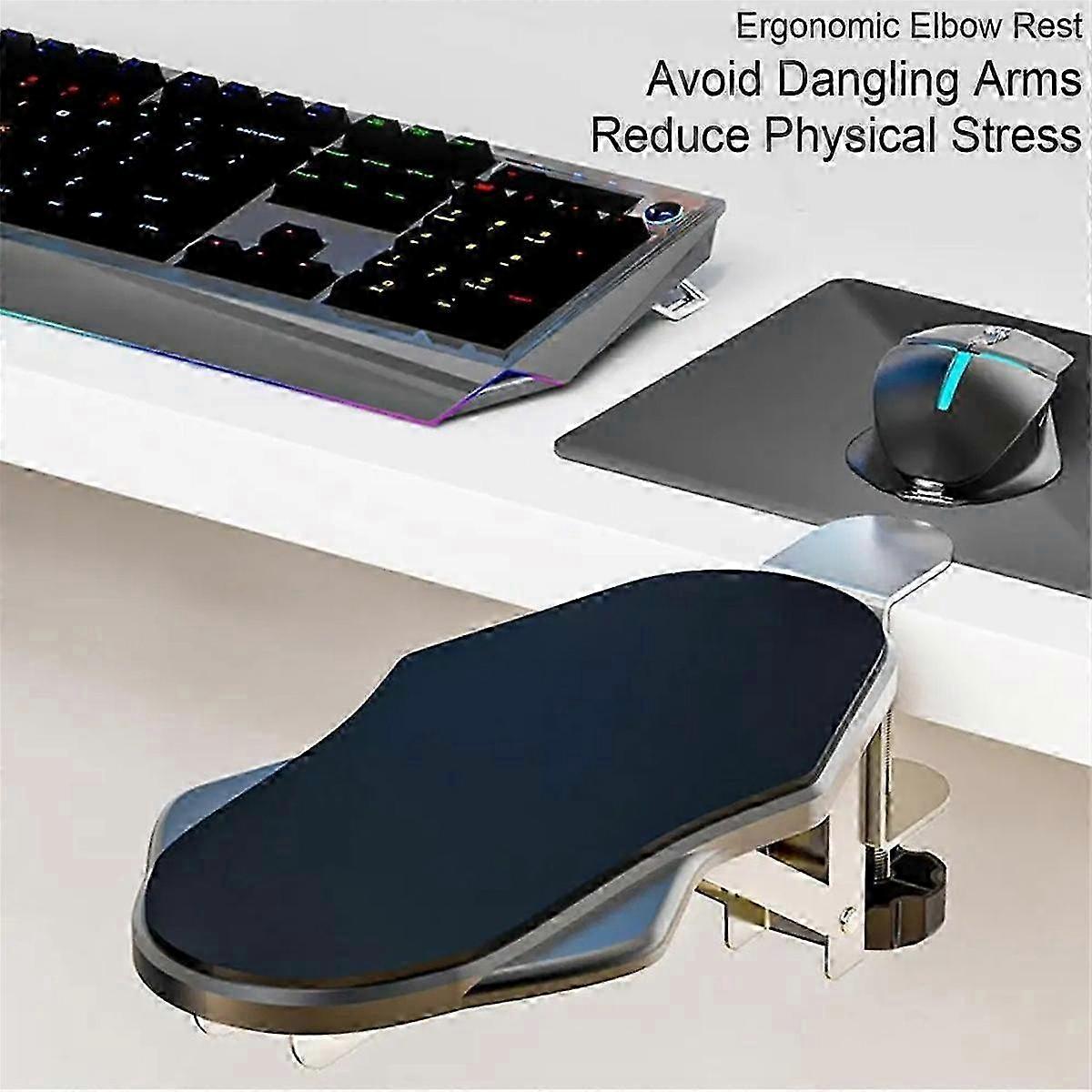 Computer Armrest Pad, Adjustable Computer Wrist Rest, Desktop Extender Ergonomic Office Arm Support