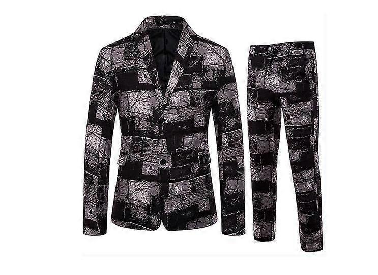 Men's 2 Adet İnce Fit Resmi Takım Elbise