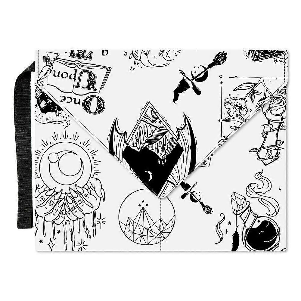 Polyester Book Cover Notebook Wraps with Hook and Loop Rectangle Book 400~420x285~305mm