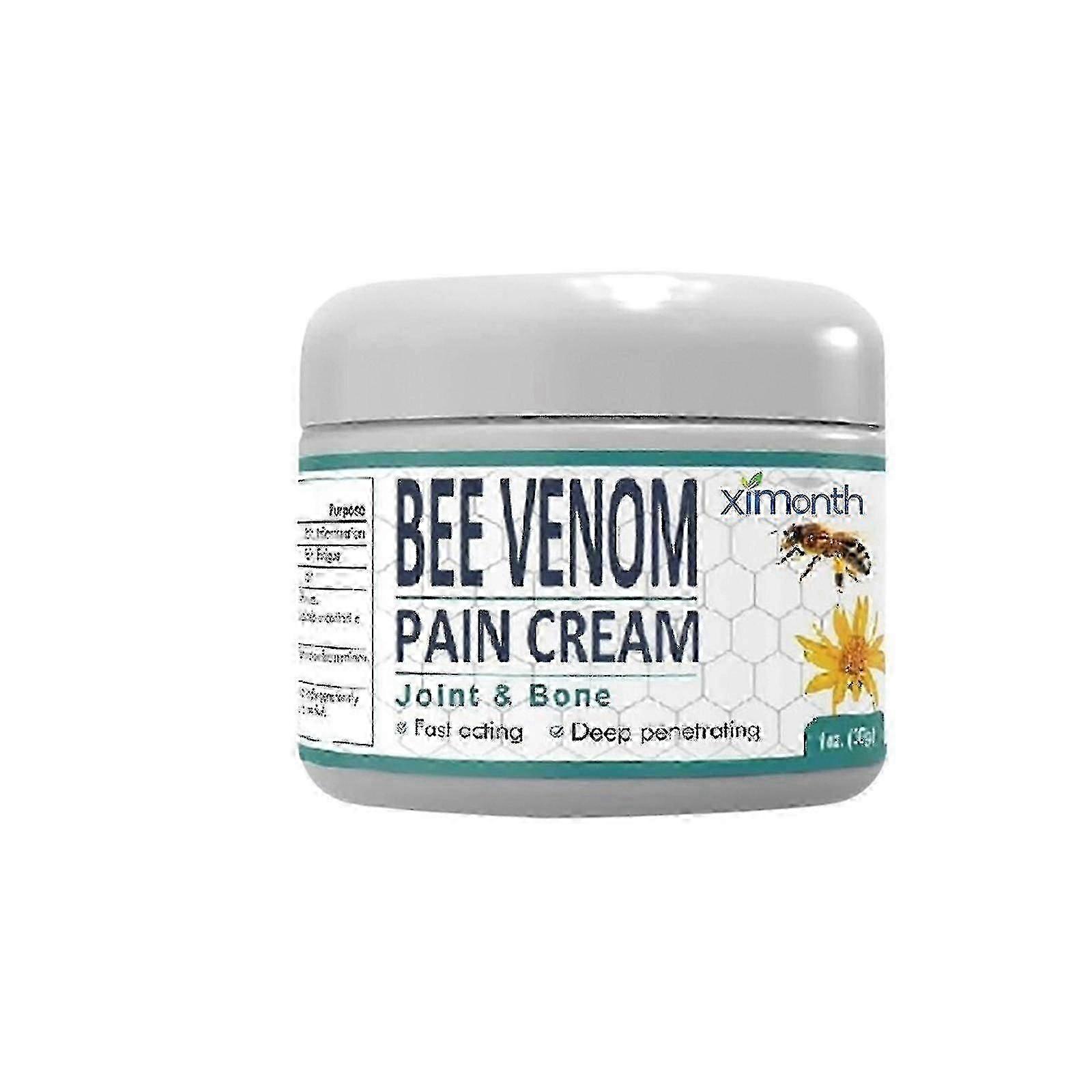 كريم Bee Venom Joint يخفف الألم في العمود الفقري القطني واليد والقدم والمفاصل والكتف والرقبة العناية بتدليك آلام