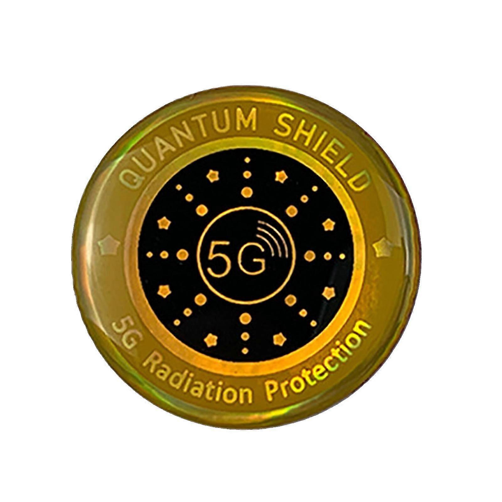 5g Téléphone portable Radioprotection Autocollant Emr Blocker Autocollant Forme ronde