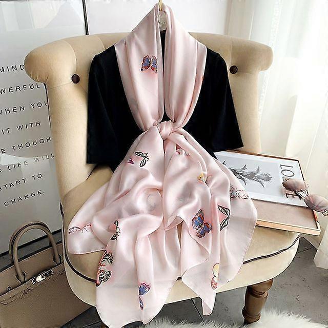 2024 Luxury Brand Spring Summer And Autumn Women's Clothing New Fashion Color matching printed silk scarf women's popular turba