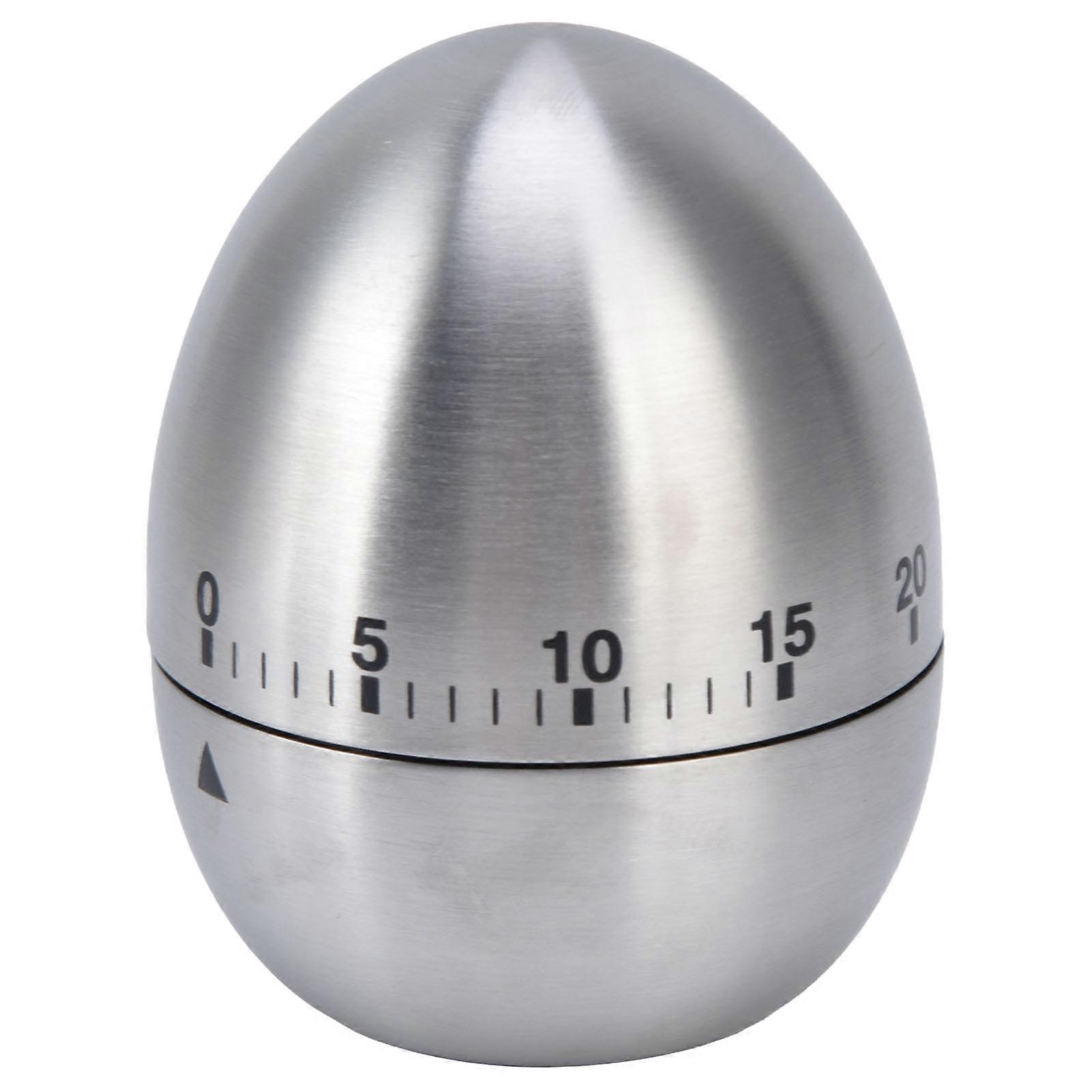 Cooking Timer Egg Shaped 60-Minute Mechanical Timer