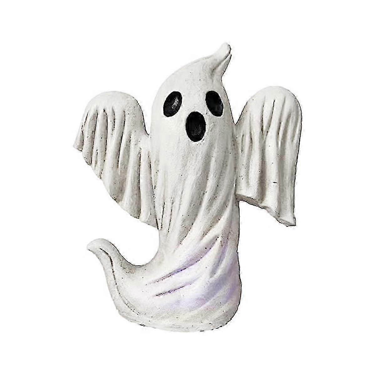Halloween Ghost Pumpkin Figurines Rustic Resin Ghost Halloween Statue Pumpkin Figurines Novelty Hal