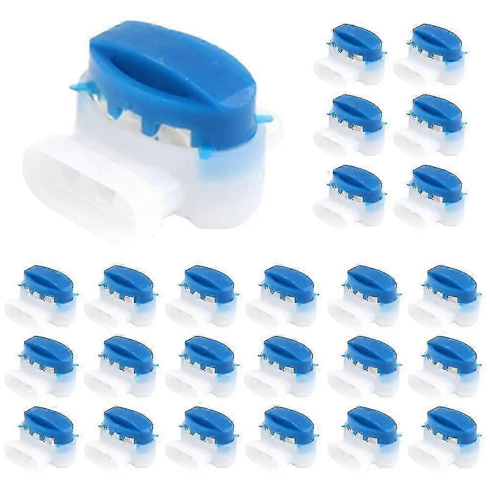 25 Pcs Electrical Wire Connectors Cable Connectors Self-stripping Pigtail Connectors For Robotic Lawn Mowers Automower