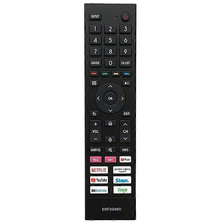 ERF3G80H Plastic Remote Control Compatible For Hisense TV Replacement Remote