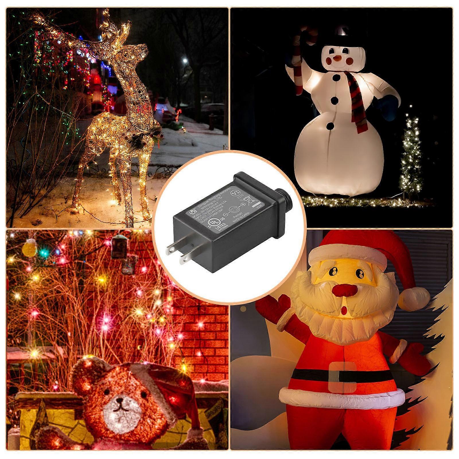 For The Aerator In The Yard, 1.5 12V Class 2 Electrical Unit, 60hz Low-voltage Transformer, We Plug In The Christmas Inflatable Christmas